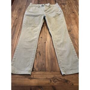 Frame Women’s Size 26 Straight Leg OD Green Jeans Khaki Pants Preppy Classic